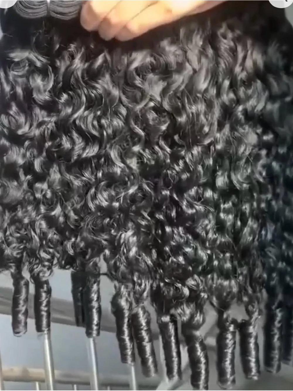 30” Human Hair Burmese bundles x3